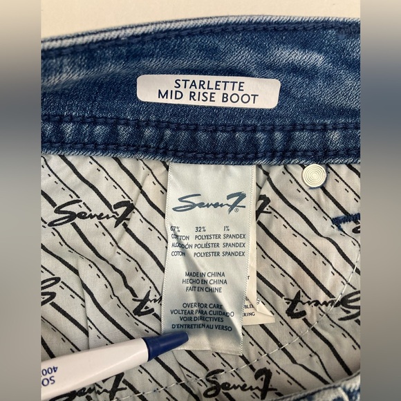 Seven7 | NWT Women’s Starlette Mid Rise Bootcut Jeans - Picture 10 of 10